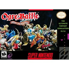 Super Nintendo Ogre Battle - SNES - Box With Insert